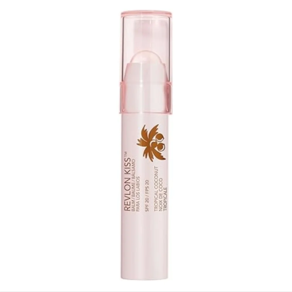 New Revlon Lip Balm Kiss Tinted Lip Balm Lasting Hydration (Tropical Coconut) - Picture 3 of 3